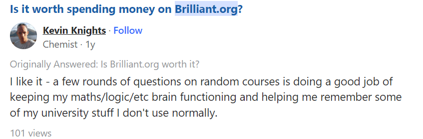 Brilliant.org Review